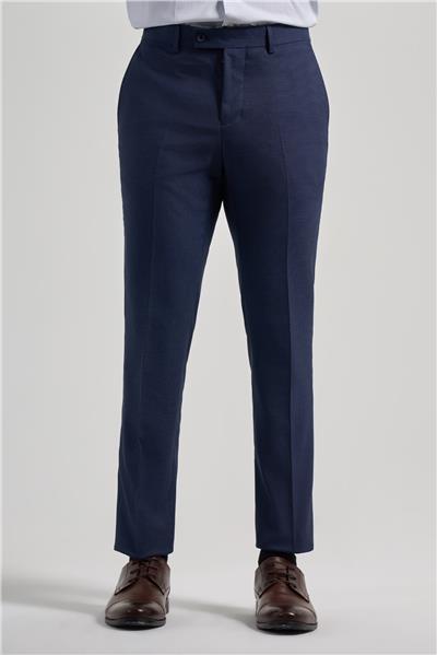 Lacivert Esnek Yandan Cepli Slim Fit Classic Pantolon 1003250160