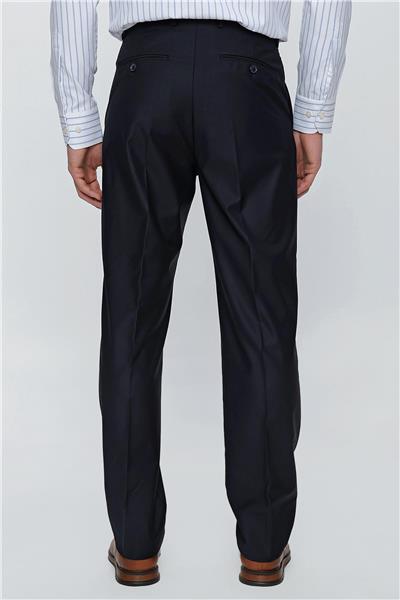 Lacivert Esnek Yandan Cepli Comfort Fit Classic Pantolon 1003240005