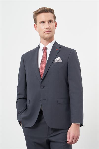 Lacivert Mono Yaka 4 Drop Comfort Fit Classic Takım Elbise 1001245168