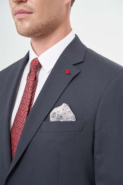 Lacivert Mono Yaka 4 Drop Comfort Fit Classic Takım Elbise 1001245168