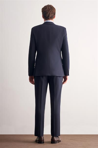 Lacivert Kırlangıç Yaka Tam Astar 6 Drop Slim Fit Takım Elbise 1001255162