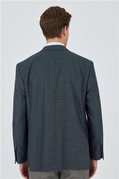 Lacivert Mono Yaka Bez Ayağı Tam Astar Esnek 4 Drop Comfort Fit Classic Ceket 1002250157