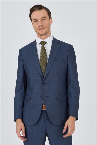Lacivert Mono Yaka Esnek 6 Drop Comfort Fit Classic Takım Elbise 1001250152