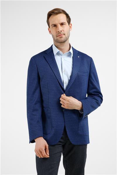 Mono Yaka Kareli Desen Esnek 6 Drop Comfort Fit Classic Ceket 1002255153