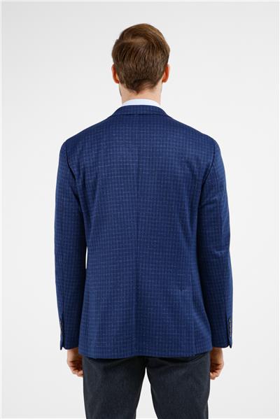 Mono Yaka Kareli Desen Esnek 6 Drop Comfort Fit Classic Ceket 1002255153
