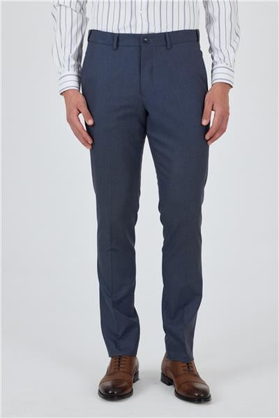 Mavi Filafil Yan Cep Açık Paça Slim Fit Ayarlanabilir Kemer Pantolon 1003250123