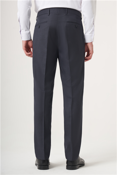 Lacivert Yan Cep Açık Paça Bez Ayağı Comfort Fit Pantolon 1003260160