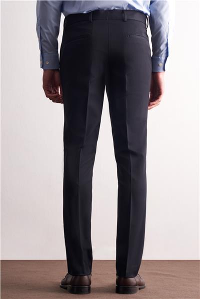 Lacivert Yan Cep Açık Paça Esnek Slim Fit Classic Casual Pantolon 1003255153