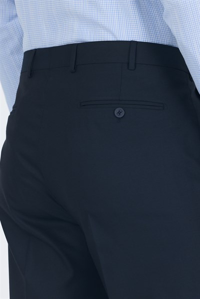 Lacivert Yan Cep Basic Comfort  Pantolon 1003260005