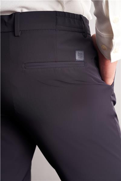 Lacivert Yan Cep Düz Paça  Slim Fit Chino Casual Pantolon 1003255158