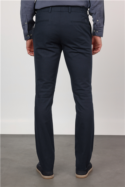 Yan Cep Keten Slim Fit Keten Karışımlı Jogger Pantolon 1003260169
