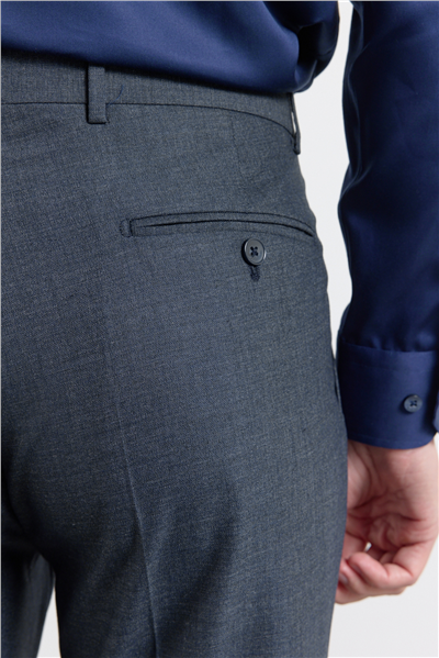 Lacivert Yan Cep Slim Fit Esnek Classic Pantolon 1003255180