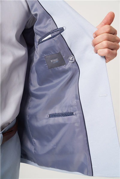 Mavi Kırlangıç Yaka Kruvaze 6 Drop Slim Fit Tam Astar Esnek Takım Elbise 1001260902