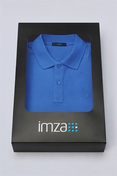 Saks Polo Yaka Pike Kısa Kol Slim Fit Pamuklu Tişört 1011260170