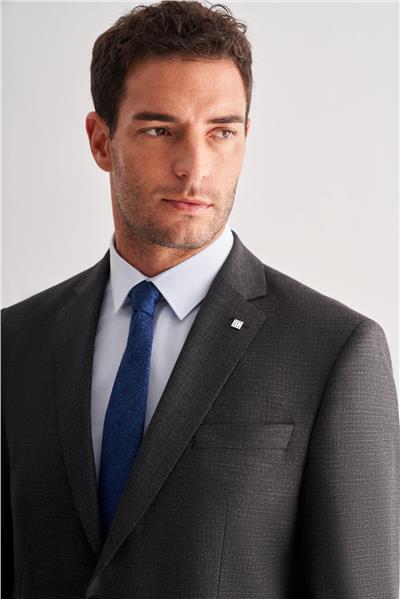 Siyah 4 Drop Comfort Fit Classic Takım Elbise 1001255121