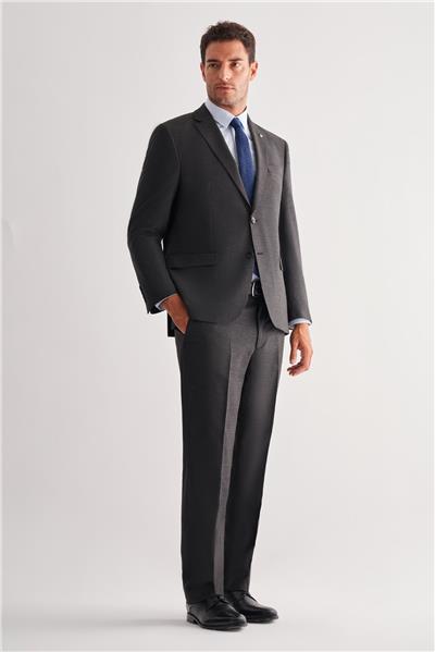 Siyah 4 Drop Comfort Fit Classic Takım Elbise 1001255121