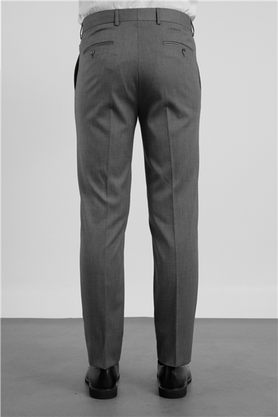 Siyah-Bej Yan Cep Kendinden Desenli Comfort Fit Classic Pantolon 1003255177