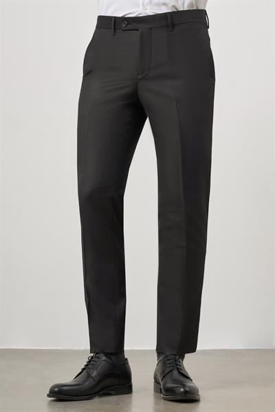 Siyah Yandan Cepli Slim Fit Classic Pantolon 1003245152