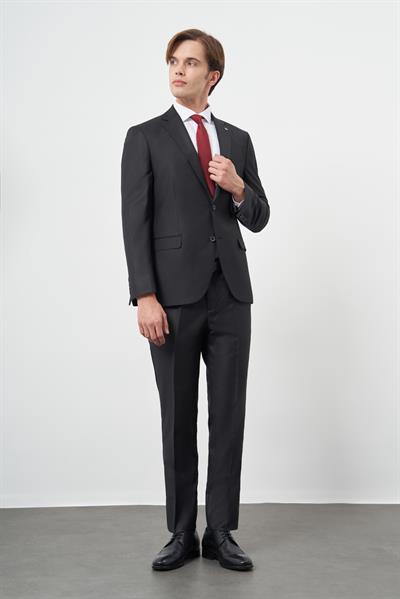 Düz Mono Yaka 6 Drop Comfort Fit Classic Takım Elbise 1001245171