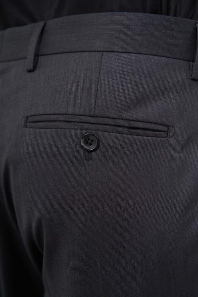 Siyah Yandan Cepli Comfort Fit Classic Pantolon 1003245166