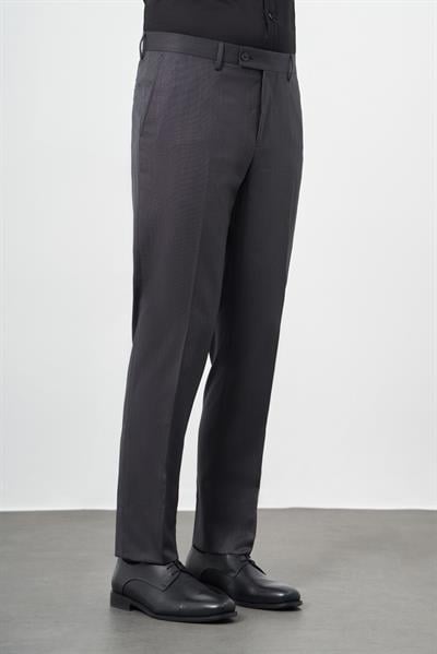 Siyah Yandan Cepli Comfort Fit Classic Pantolon 1003245166