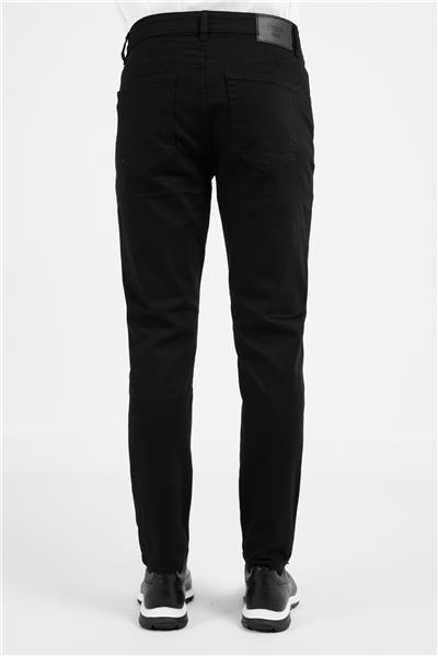 Pamuklu 5 Cep Düz Paça Slim Fit Casual Denim Pantolon 1023255159
