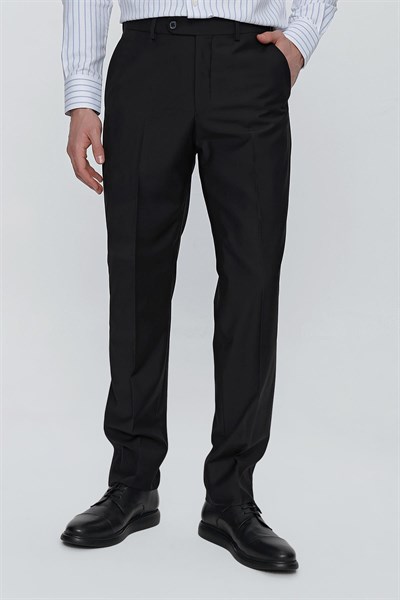 Siyah Yan Cep Basic Comfort  Pantolon 1003260005