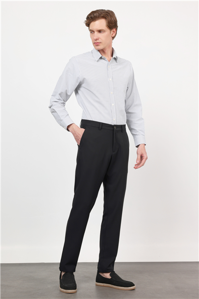 Yan Cep Comfort Fit Esnek Chino Pantolon 1003260171