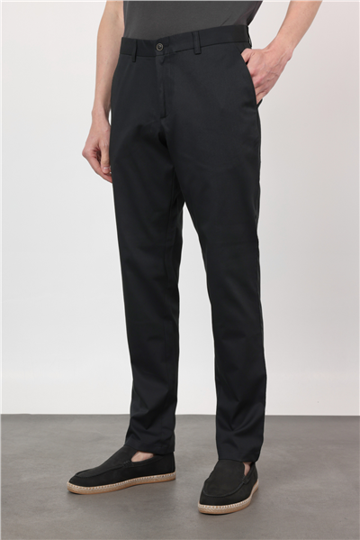 Yan Cep Comfort Fit Pamuklu Chino Pantolon 1003260172