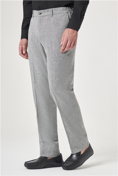 Siyah Yan Cep Comfort Fit Pamuklu Chino Pantolon 1003260167