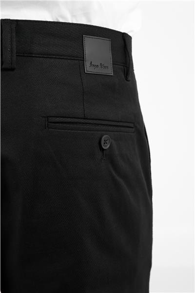 Yan Cep Düz Paça Pamuklu Comfort Fit Chino Casual Pantolon 1003255167