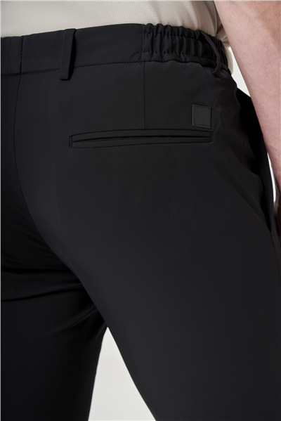 Siyah Yan Cep Slim Fit Jogger Pantolon 1003260166