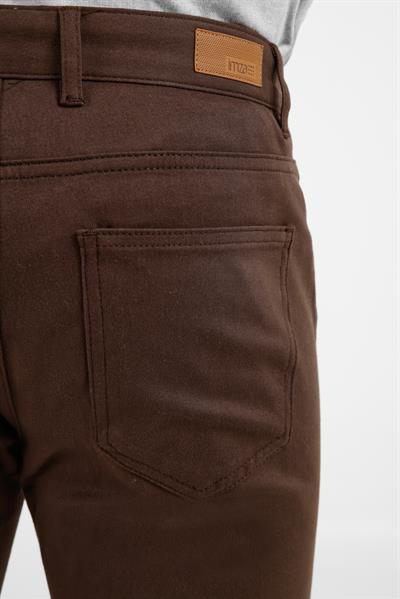 Sütlü Kahverengi 5 Cep  Düz Paça Pamuklu Slim Fit 5 Cep Casual Pantolon 1003255154