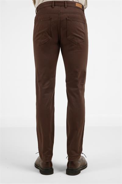 5 Cep  Düz Paça Pamuklu Slim Fit 5 Cep Casual Pantolon 1003255154