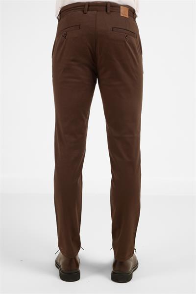 Yan Cep Düz Paça Pamuklu Slim Fit Chino Casual Pantolon 1003255155