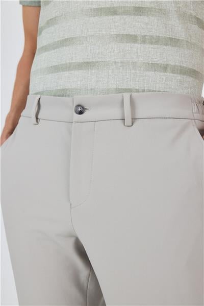 Taş Rengi Esnek Yandan Cepli Casual Slim Fit Jogger Pantolon 1003250162