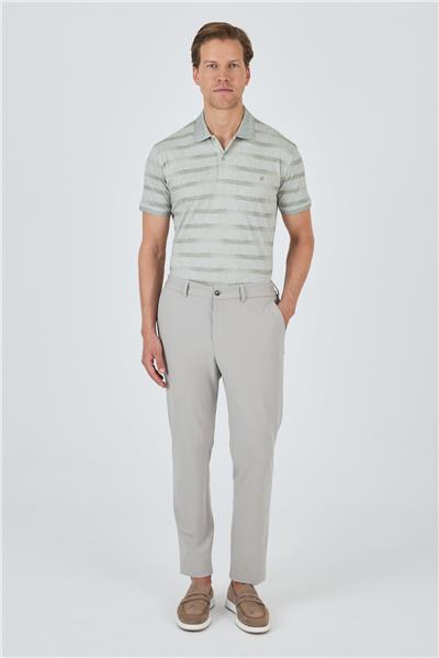 Taş Rengi Esnek Yandan Cepli Casual Slim Fit Jogger Pantolon 1003250162