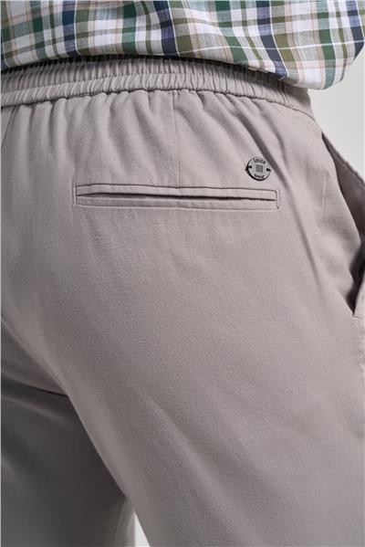 Taş Rengi Pamuklu Yandan Cepli Casual Comfort Fit Jogger Pantolon 1003250110