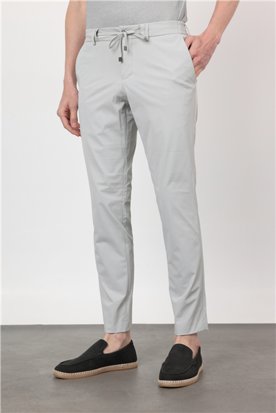 Taş Rengi Yan Cep Slim Fit Jogger Pantolon 1003260166