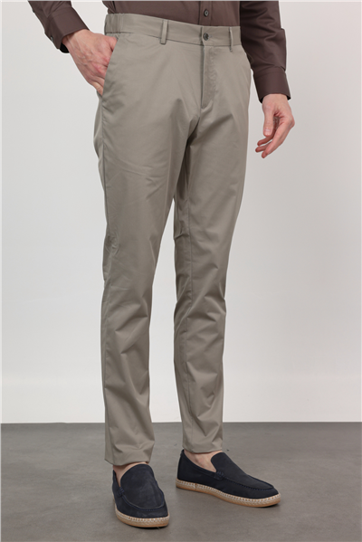 Yan Cep Slim Fit Pamuklu Chino Pantolon 1003260168