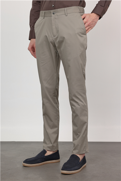 Yan Cep Slim Fit Pamuklu Chino Pantolon 1003260168