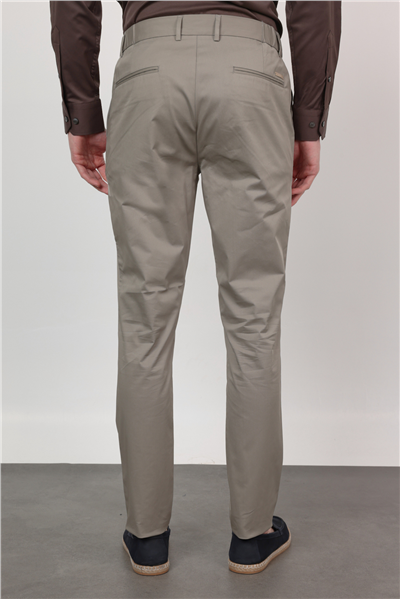 Yan Cep Slim Fit Pamuklu Chino Pantolon 1003260168