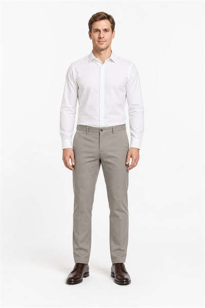 Taş Yan Cep Slim Fit Pamuklu Chino Pantolon 1003260168