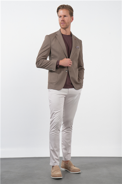 Vizon 6 Drop Slim Fit Pamuklu Ceket 1002260126
