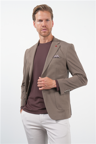 Vizon 6 Drop Slim Fit Pamuklu Ceket 1002260126