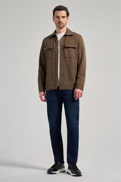 Vizon Armürlü Bebe Yaka Kendinden Pamuklu Garnisiz-Biyesiz Standart Fit Mont 1007245163