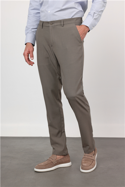 Yan Cep Comfort Fit Esnek Chino Pantolon 1003260171