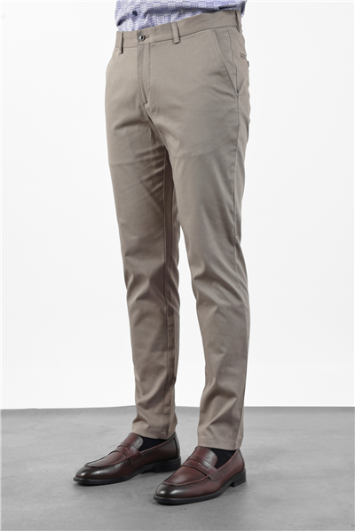 Yan Cep Comfort Fit Pamuklu Chino Pantolon 1003260172