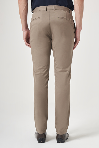 Vizon Yan Cep Slim Fit Casual Pamuklu Chino Pantolon 1003260178