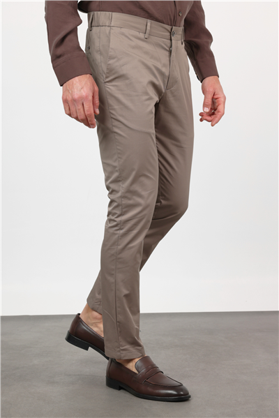 Yan Cep Slim Fit Pamuklu Chino Pantolon 1003260168